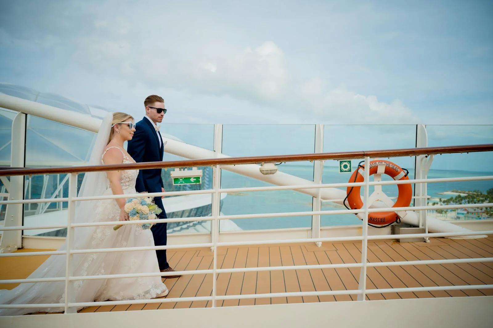 Royal Caribbean cruise ship deck